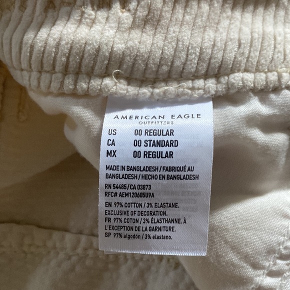 American Eagle Corduroy Zip Mini Skirt - Picture 3 of 4